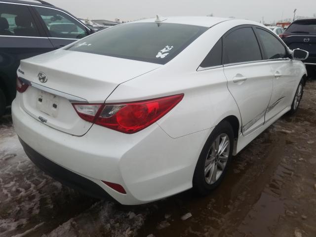 Photo 3 VIN: 5NPEB4AC2EH939287 - HYUNDAI SONATA GLS 