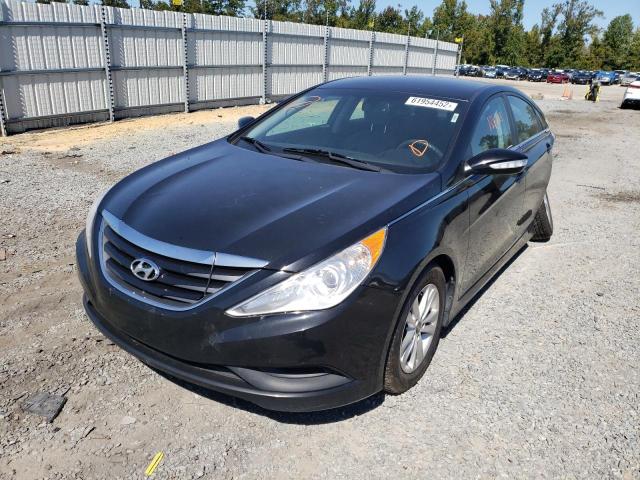 Photo 1 VIN: 5NPEB4AC2EH943887 - HYUNDAI SONATA GLS 