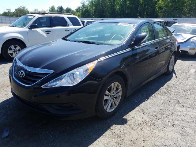 Photo 1 VIN: 5NPEB4AC2EH944442 - HYUNDAI SONATA GLS 