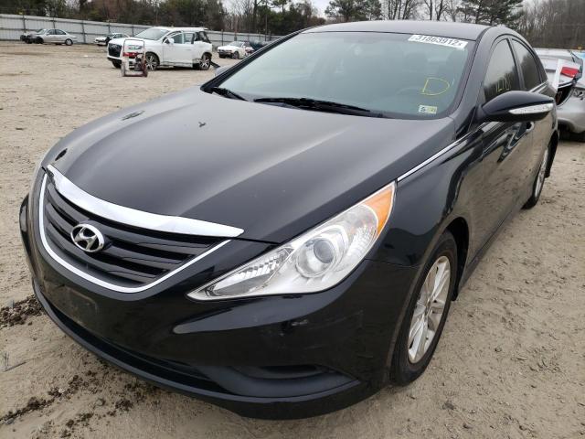 Photo 1 VIN: 5NPEB4AC2EH947454 - HYUNDAI SONATA GLS 