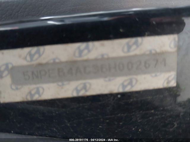 Photo 8 VIN: 5NPEB4AC3BH002671 - HYUNDAI SONATA 