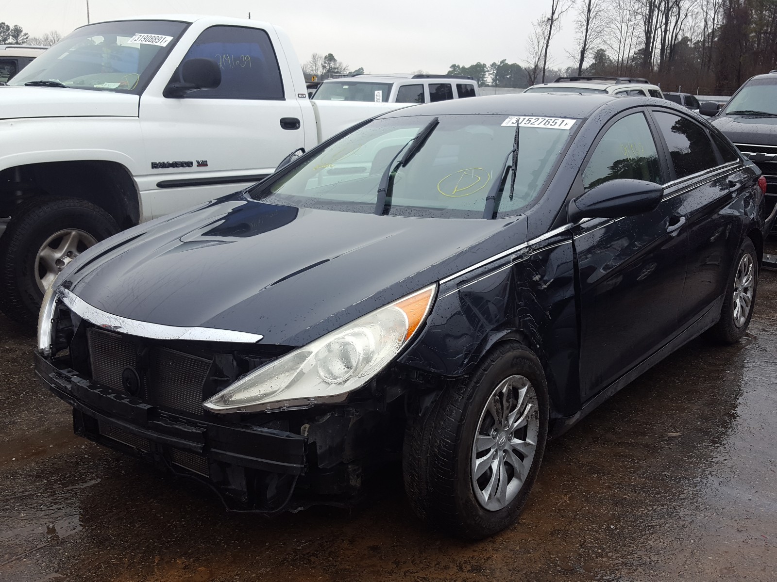 Photo 1 VIN: 5NPEB4AC3BH091495 - HYUNDAI SONATA GLS 