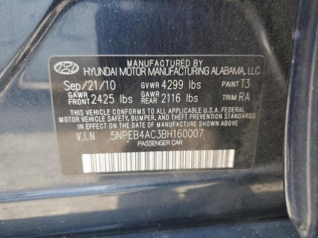 Photo 12 VIN: 5NPEB4AC3BH160007 - HYUNDAI SONATA GLS 