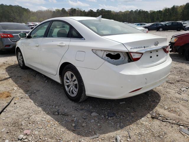 Photo 2 VIN: 5NPEB4AC3BH165644 - HYUNDAI SONATA GLS 