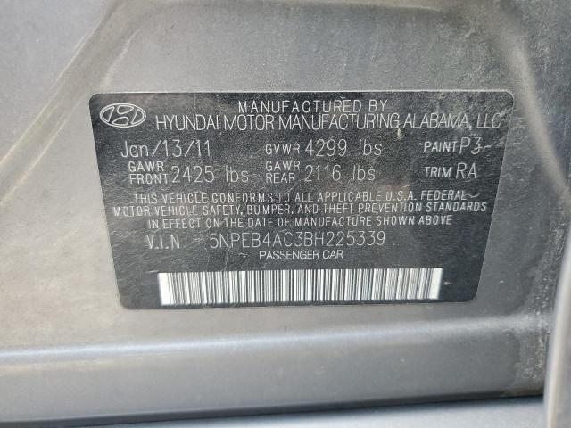 Photo 11 VIN: 5NPEB4AC3BH225339 - HYUNDAI SONATA GLS 