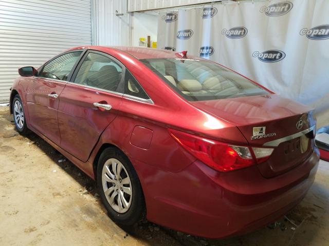 Photo 2 VIN: 5NPEB4AC3BH250760 - HYUNDAI SONATA GLS 