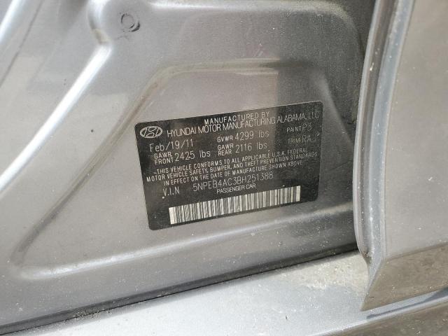 Photo 12 VIN: 5NPEB4AC3BH251388 - HYUNDAI SONATA GLS 