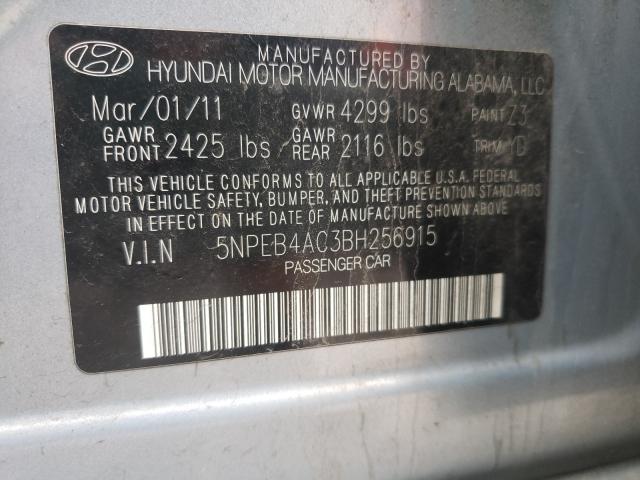 Photo 9 VIN: 5NPEB4AC3BH256915 - HYUNDAI SONATA GLS 