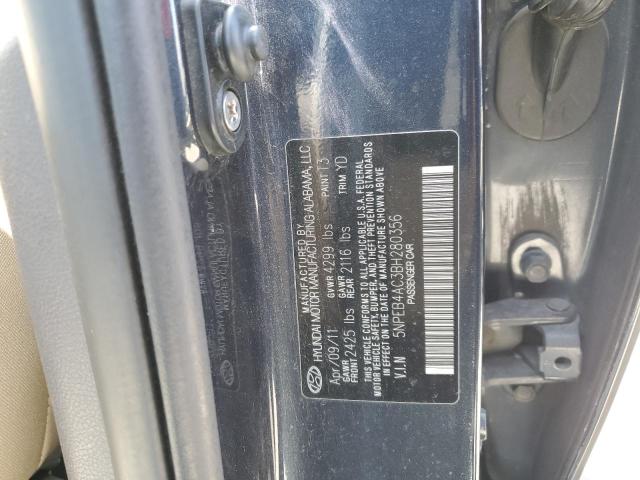 Photo 11 VIN: 5NPEB4AC3BH280356 - HYUNDAI SONATA 