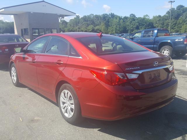 Photo 2 VIN: 5NPEB4AC3CH489453 - HYUNDAI SONATA GLS 