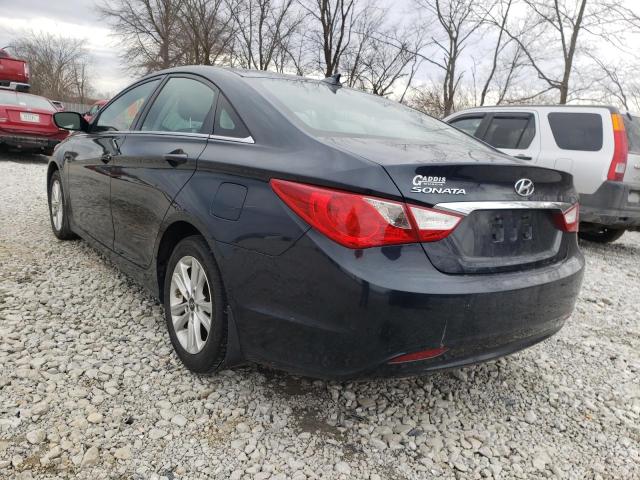 Photo 2 VIN: 5NPEB4AC3DH522906 - HYUNDAI SONATA GLS 