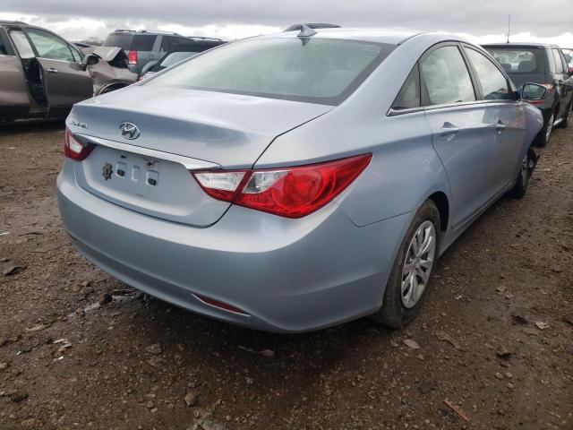 Photo 3 VIN: 5NPEB4AC3DH523991 - HYUNDAI SONATA GLS 