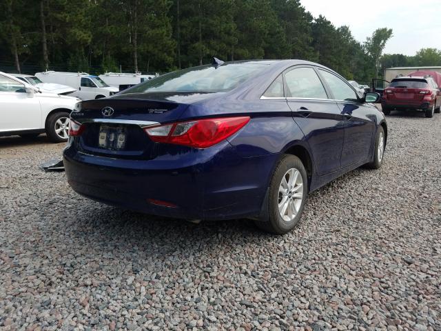 Photo 3 VIN: 5NPEB4AC3DH525501 - HYUNDAI SONATA GLS 