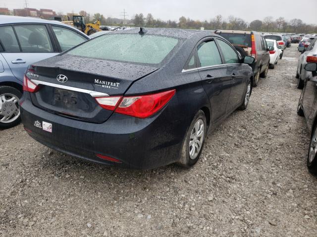 Photo 3 VIN: 5NPEB4AC3DH551614 - HYUNDAI SONATA GLS 