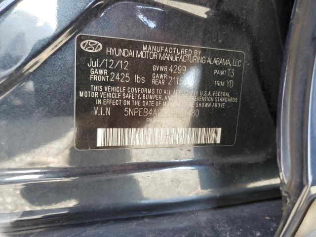 Photo 12 VIN: 5NPEB4AC3DH561480 - HYUNDAI SONATA GLS 