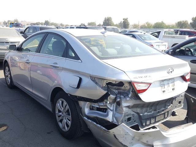 Photo 2 VIN: 5NPEB4AC3DH578120 - HYUNDAI SONATA GLS 