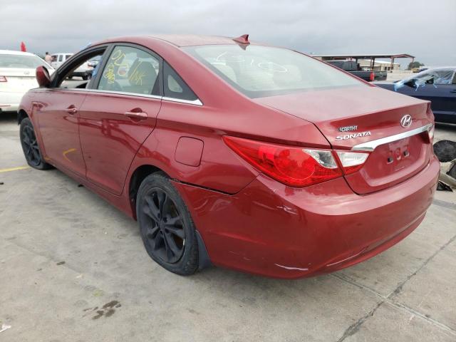 Photo 2 VIN: 5NPEB4AC3DH584581 - HYUNDAI SONATA GLS 