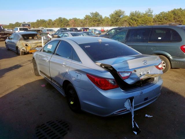 Photo 2 VIN: 5NPEB4AC3DH593703 - HYUNDAI SONATA GLS 