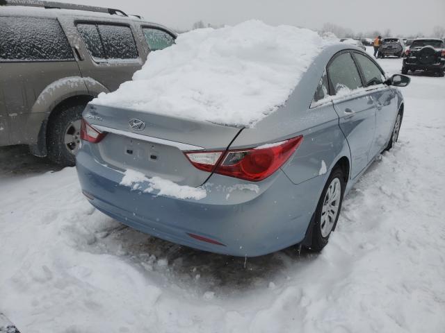 Photo 3 VIN: 5NPEB4AC3DH609527 - HYUNDAI SONATA GLS 