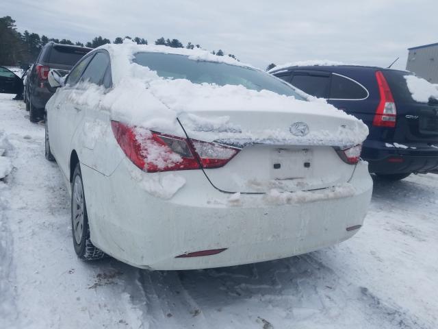 Photo 2 VIN: 5NPEB4AC3DH663099 - HYUNDAI SONATA GLS 