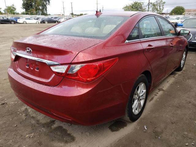 Photo 3 VIN: 5NPEB4AC3DH680159 - HYUNDAI SONATA GLS 