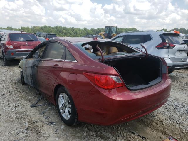 Photo 2 VIN: 5NPEB4AC3DH695762 - HYUNDAI SONATA GLS 