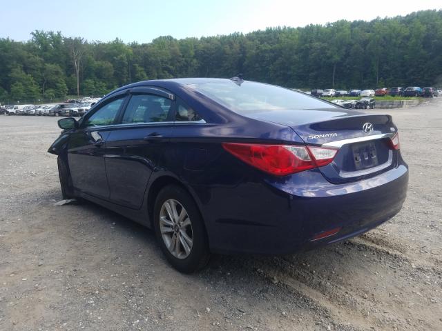 Photo 2 VIN: 5NPEB4AC3DH714455 - HYUNDAI SONATA GLS 