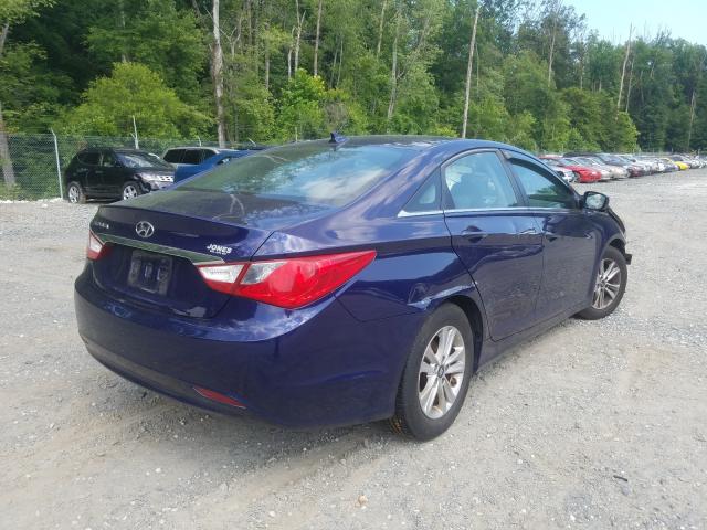 Photo 3 VIN: 5NPEB4AC3DH714455 - HYUNDAI SONATA GLS 