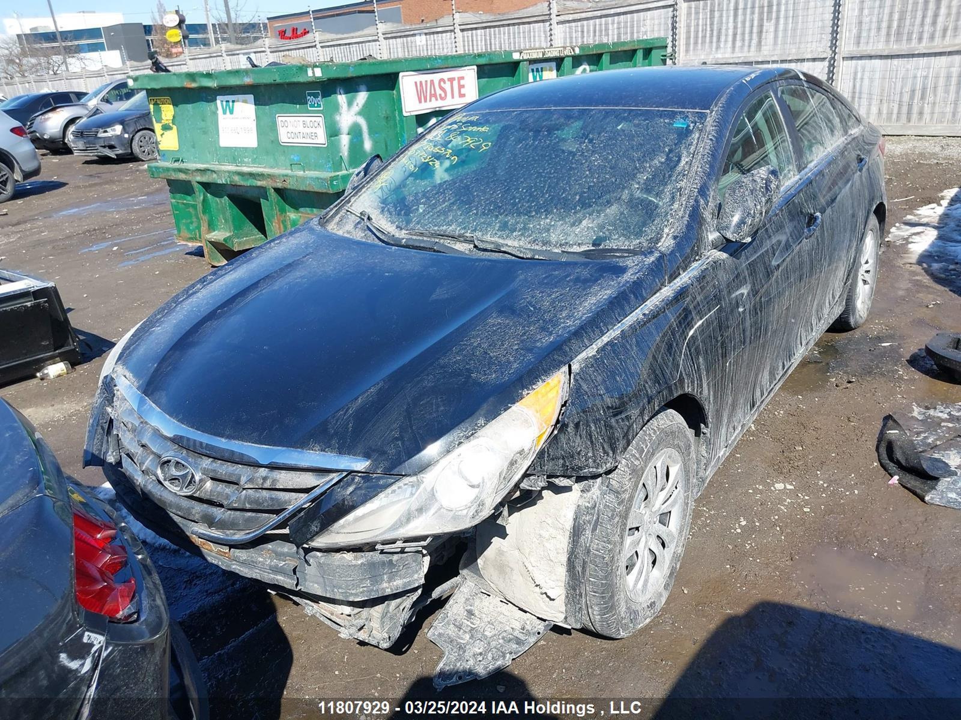 Photo 1 VIN: 5NPEB4AC3DH730557 - HYUNDAI SONATA 