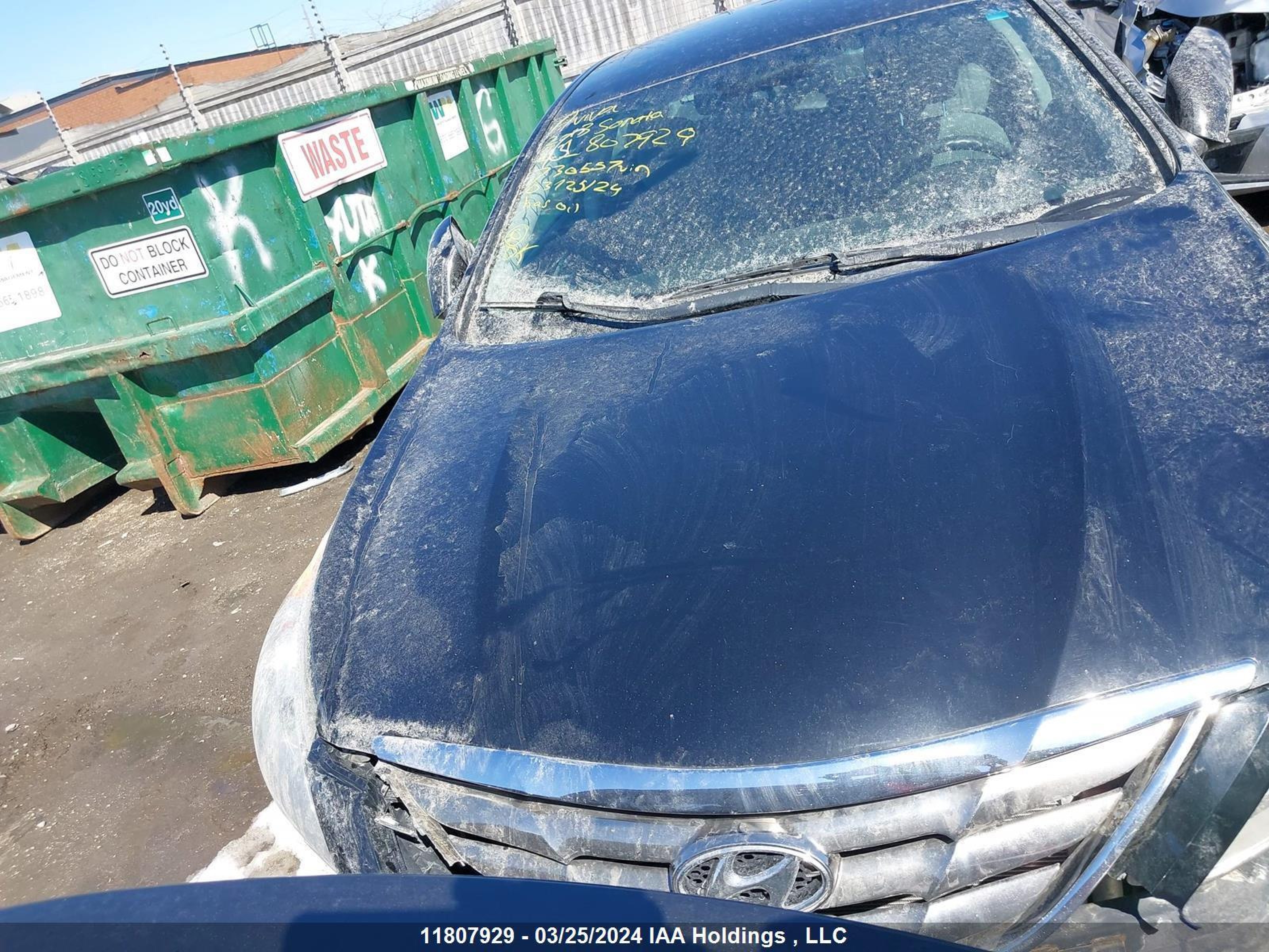 Photo 11 VIN: 5NPEB4AC3DH730557 - HYUNDAI SONATA 