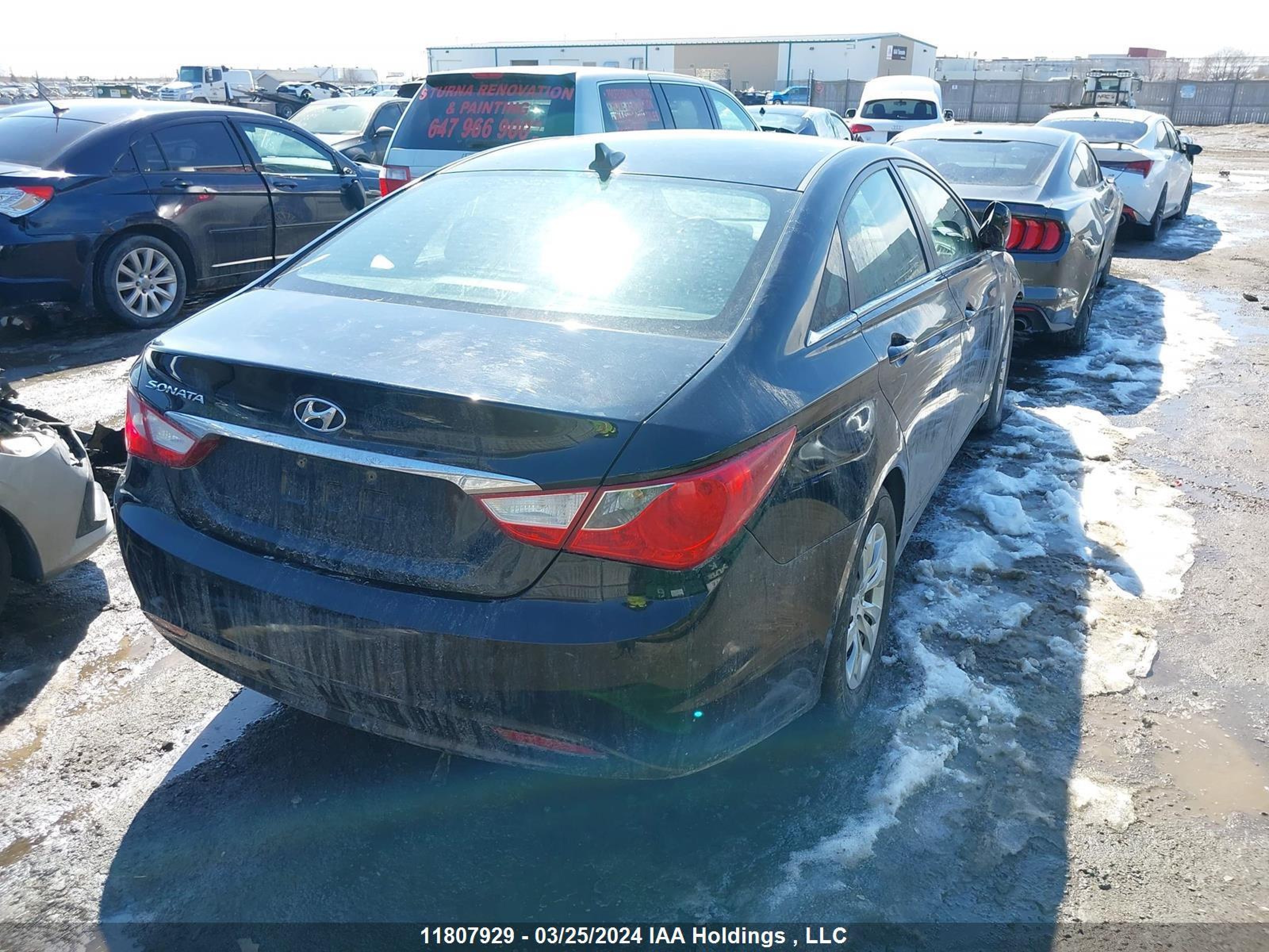 Photo 3 VIN: 5NPEB4AC3DH730557 - HYUNDAI SONATA 