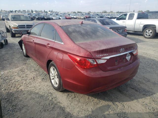 Photo 2 VIN: 5NPEB4AC3DH735788 - HYUNDAI SONATA GLS 