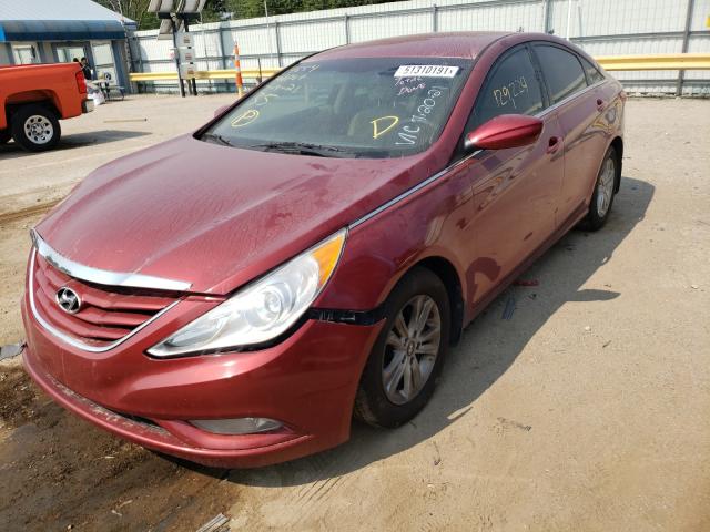 Photo 1 VIN: 5NPEB4AC3DH744359 - HYUNDAI SONATA GLS 