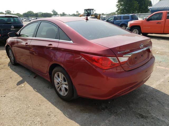 Photo 2 VIN: 5NPEB4AC3DH744359 - HYUNDAI SONATA GLS 