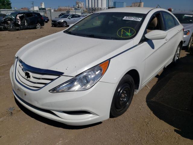 Photo 1 VIN: 5NPEB4AC3DH748072 - HYUNDAI SONATA GLS 