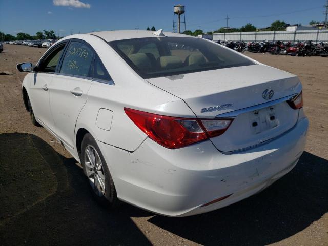 Photo 2 VIN: 5NPEB4AC3DH748072 - HYUNDAI SONATA GLS 