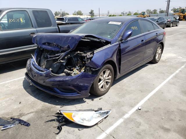 Photo 1 VIN: 5NPEB4AC3DH758696 - HYUNDAI SONATA GLS 