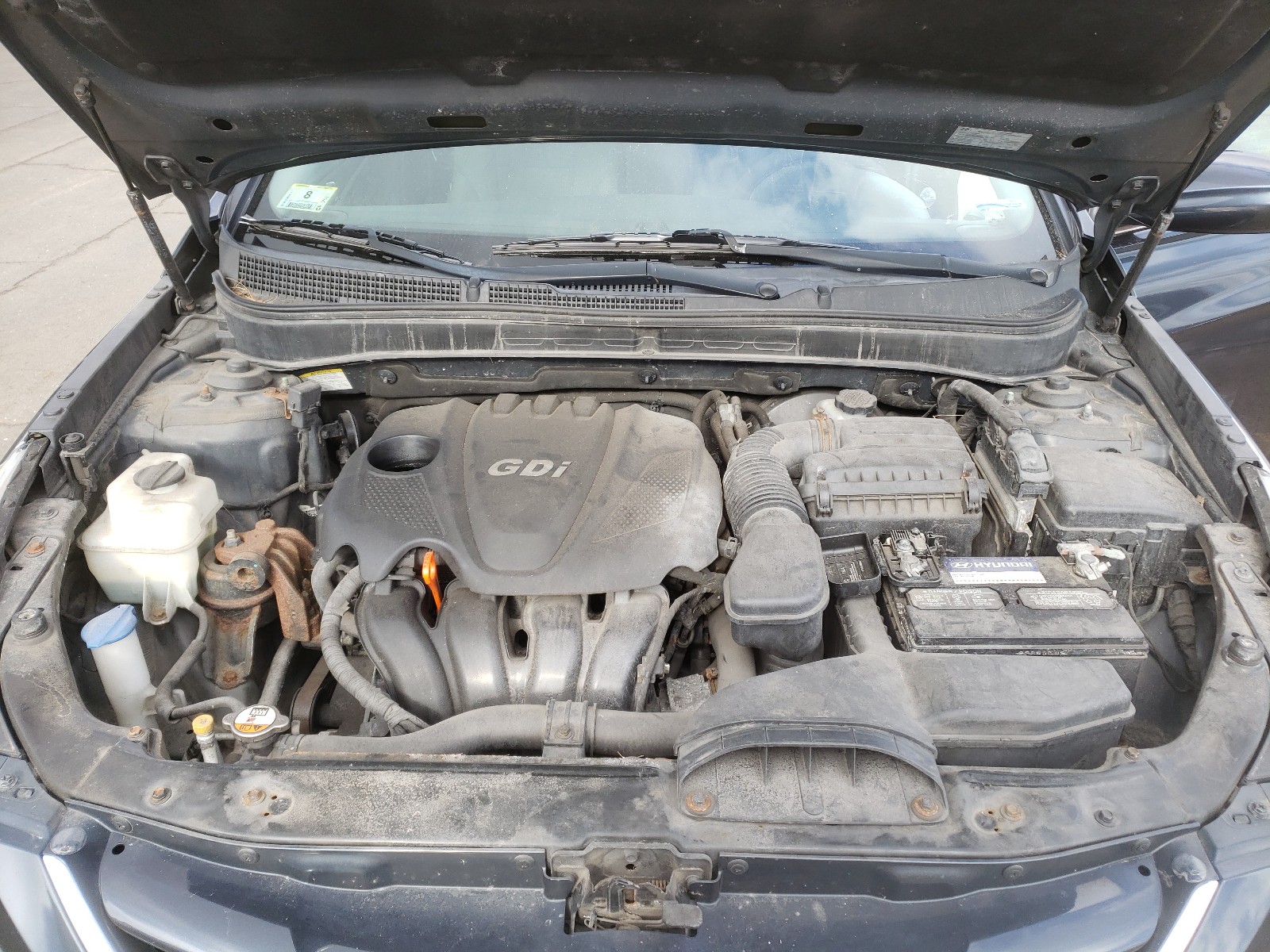 Photo 6 VIN: 5NPEB4AC3DH791018 - HYUNDAI SONATA GLS 