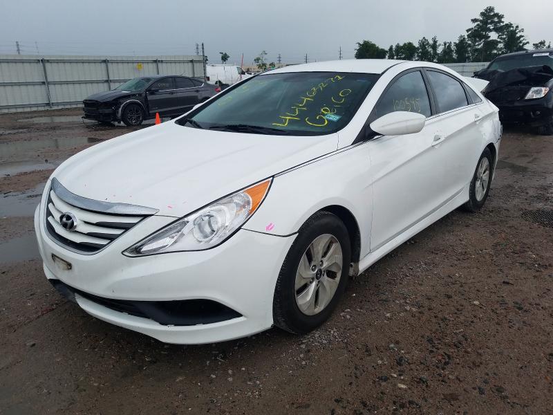 Photo 1 VIN: 5NPEB4AC3EH815108 - HYUNDAI SONATA GLS 