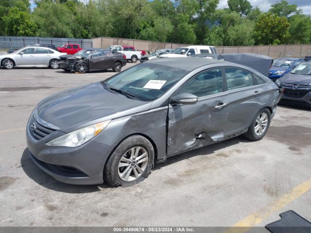 Photo 1 VIN: 5NPEB4AC3EH816016 - HYUNDAI SONATA 