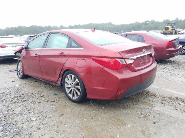 Photo 2 VIN: 5NPEB4AC3EH817778 - HYUNDAI SONATA GLS 