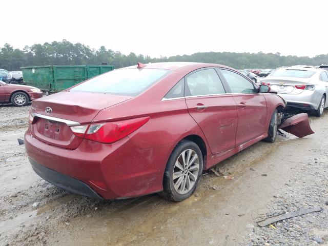 Photo 3 VIN: 5NPEB4AC3EH817778 - HYUNDAI SONATA GLS 