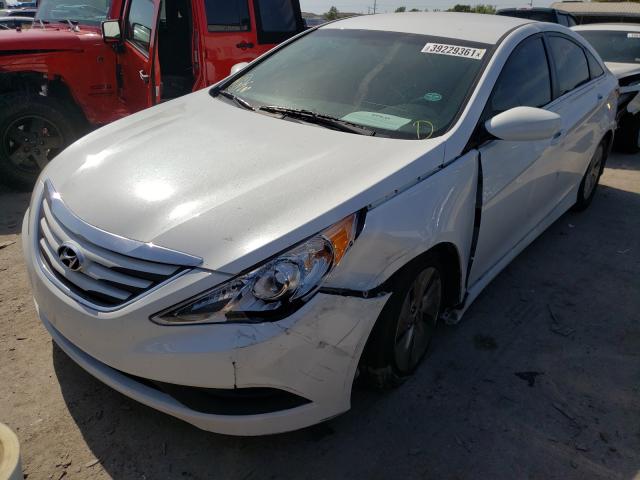 Photo 1 VIN: 5NPEB4AC3EH818087 - HYUNDAI SONATA GLS 