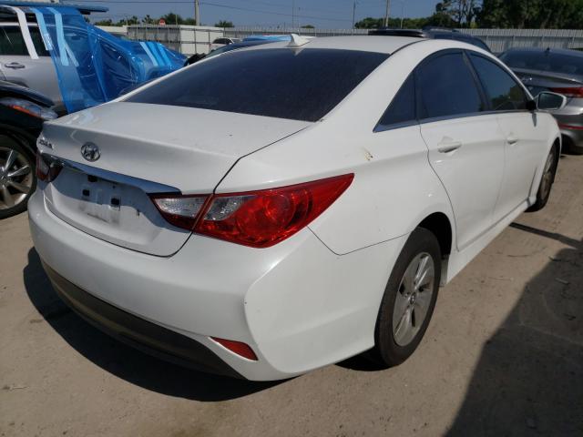 Photo 3 VIN: 5NPEB4AC3EH818087 - HYUNDAI SONATA GLS 