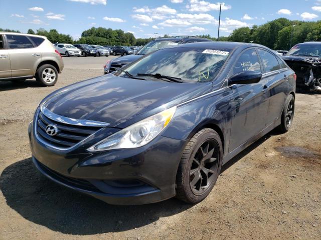 Photo 1 VIN: 5NPEB4AC3EH821524 - HYUNDAI SONATA GLS 