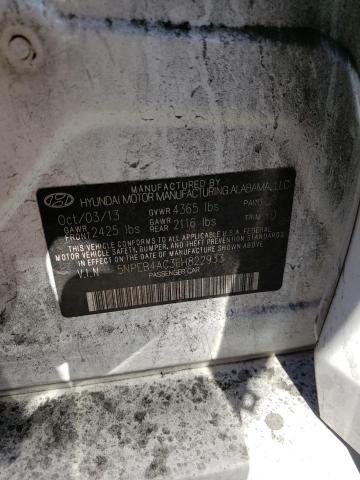 Photo 11 VIN: 5NPEB4AC3EH822933 - HYUNDAI SONATA GLS 