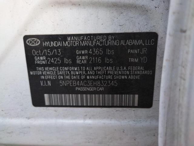 Photo 9 VIN: 5NPEB4AC3EH832345 - HYUNDAI SONATA GLS 