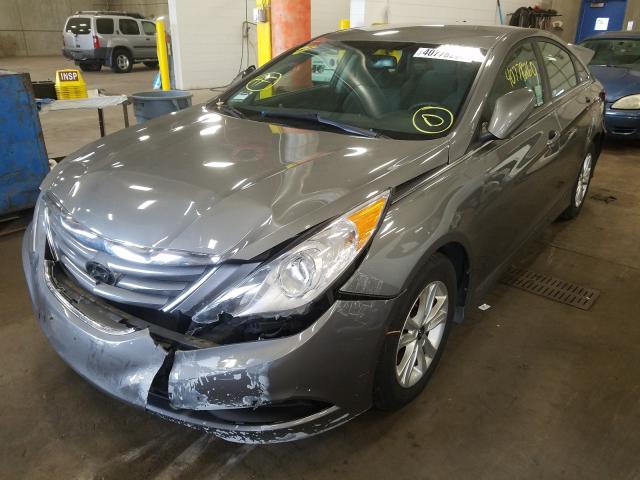 Photo 1 VIN: 5NPEB4AC3EH834127 - HYUNDAI SONATA GLS 