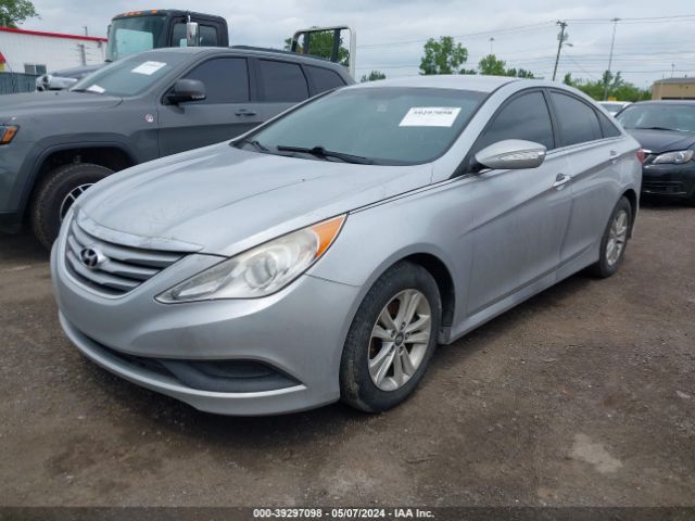 Photo 1 VIN: 5NPEB4AC3EH842390 - HYUNDAI SONATA 