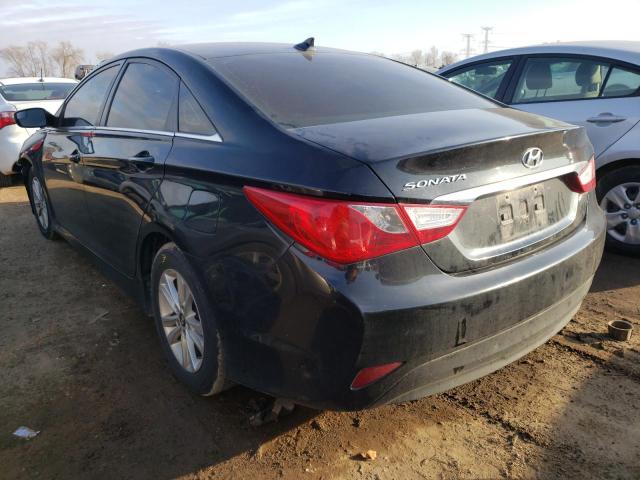 Photo 2 VIN: 5NPEB4AC3EH848433 - HYUNDAI SONATA GLS 